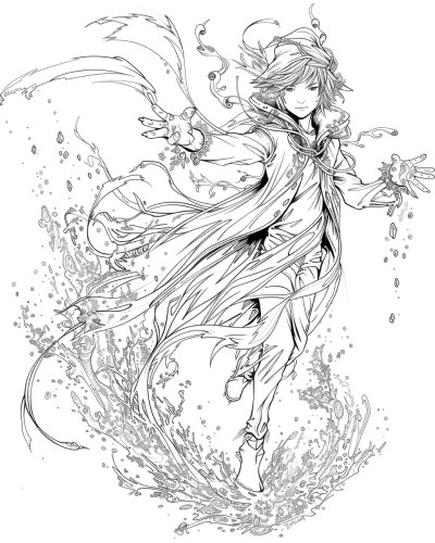 Jack Frost coloring page