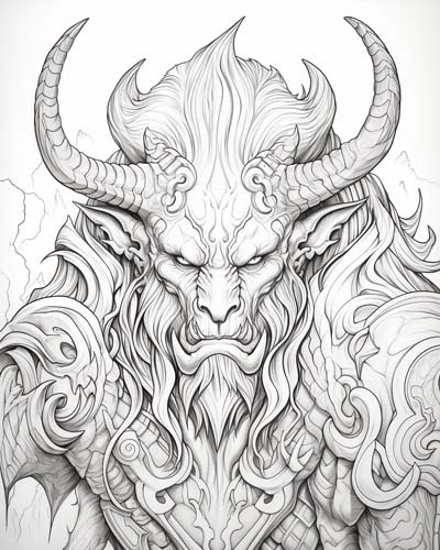 World of Warcraft burning-legion coloring page