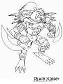 Yu-Gi-Oh coloring pages
