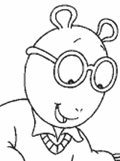 Arthur coloring page