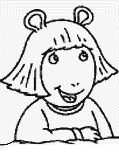 Arthur coloring page
