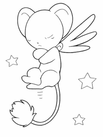 Cardcaptors coloring page