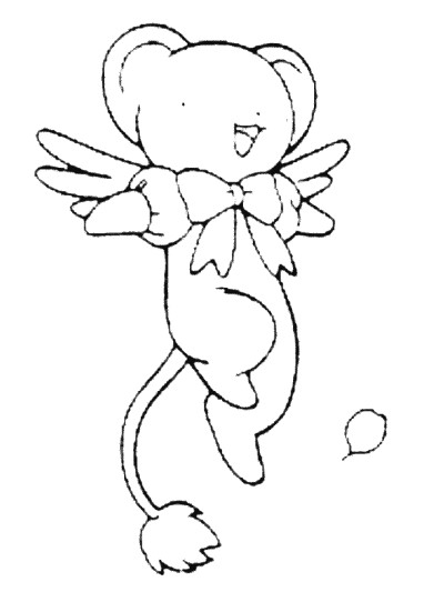 Cardcaptors coloring page