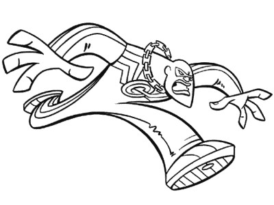 Dexter's Lab coloring page