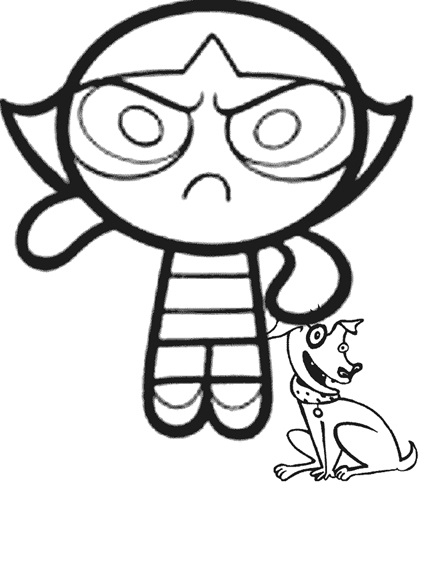 Powerpuff Girls coloring page