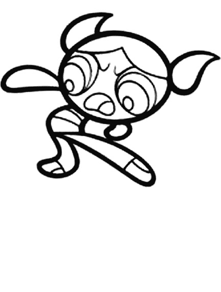 Powerpuff Girls coloring page