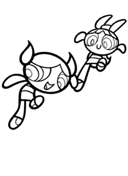 Powerpuff Girls coloring page
