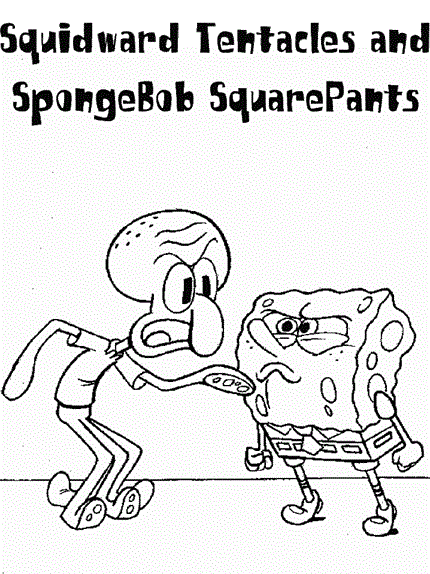 Spongebob Squarepants coloring page