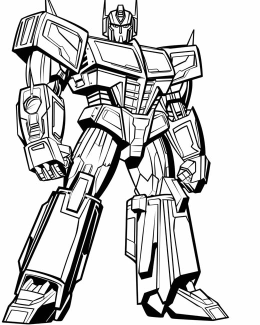 Optimus Prime drawing