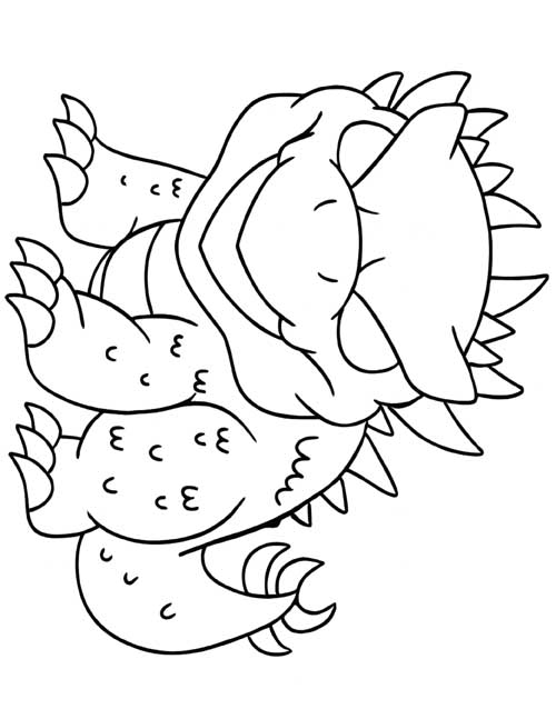 cute, preshool shimo coloring page