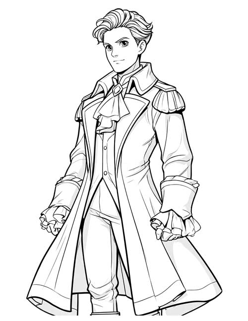 Beauty and the Beast Coloring Pages