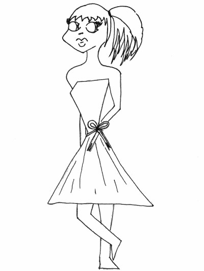 teen girl coloring pages