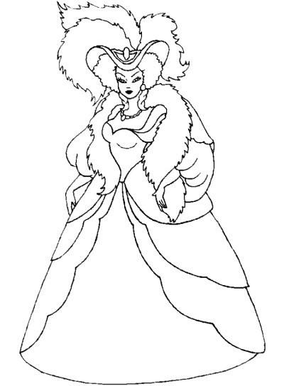 Victorian coloring book pages
