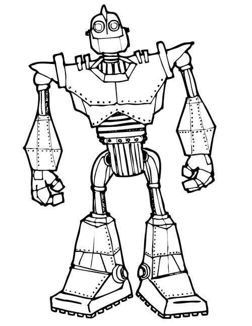 The Iron Giant coloring page