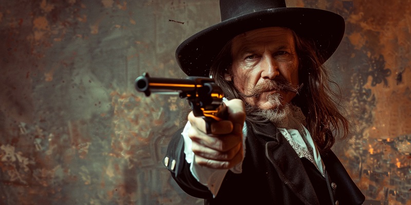 Wild Bill Hickok digital art